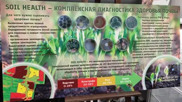 Стенд SOIL HEALTH на Сибирской аграрной неделе 2024